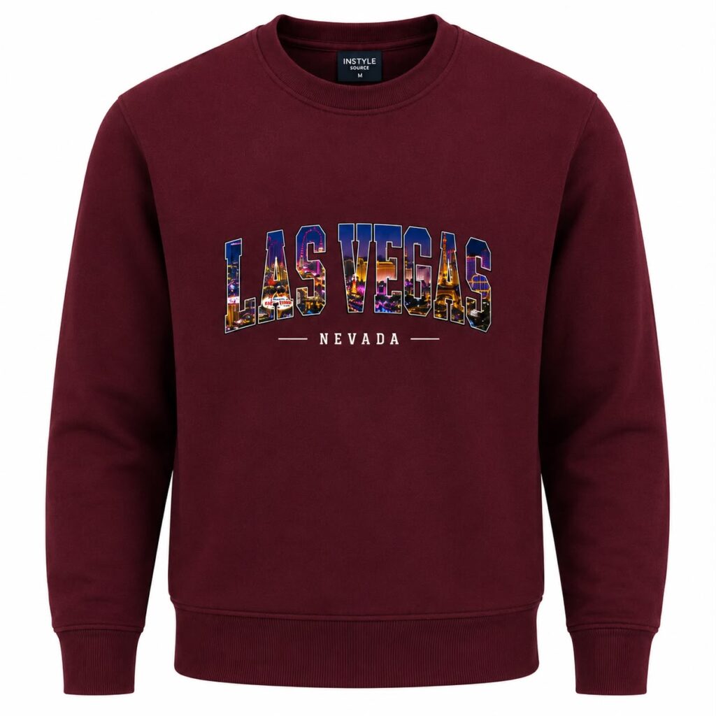 Las Vegas, Nevada (Burgundy)