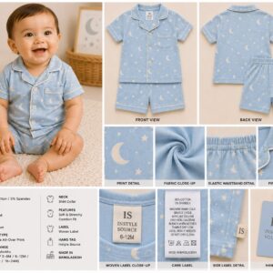 Baby Short Sleeve Pajama Set