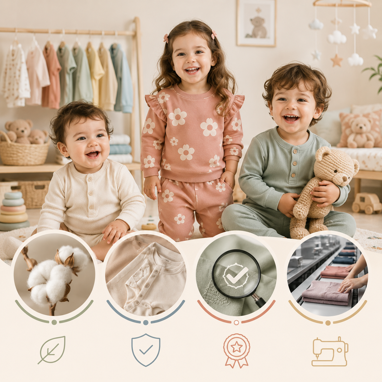 Why apparel brands choose Instyle Source for wholesale baby apparel manufacturing