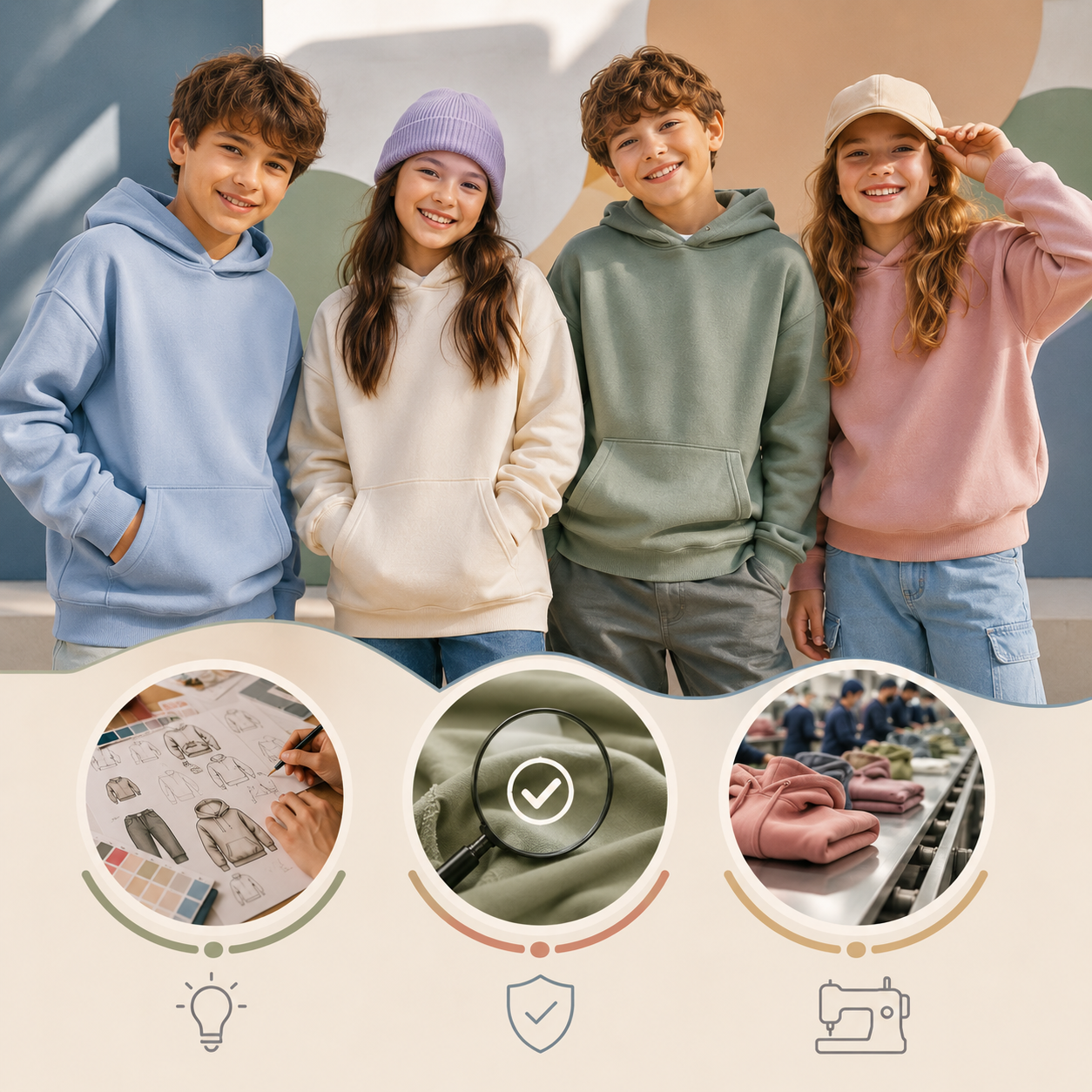 Trusted hoodie manufacturing process for global apparel brands