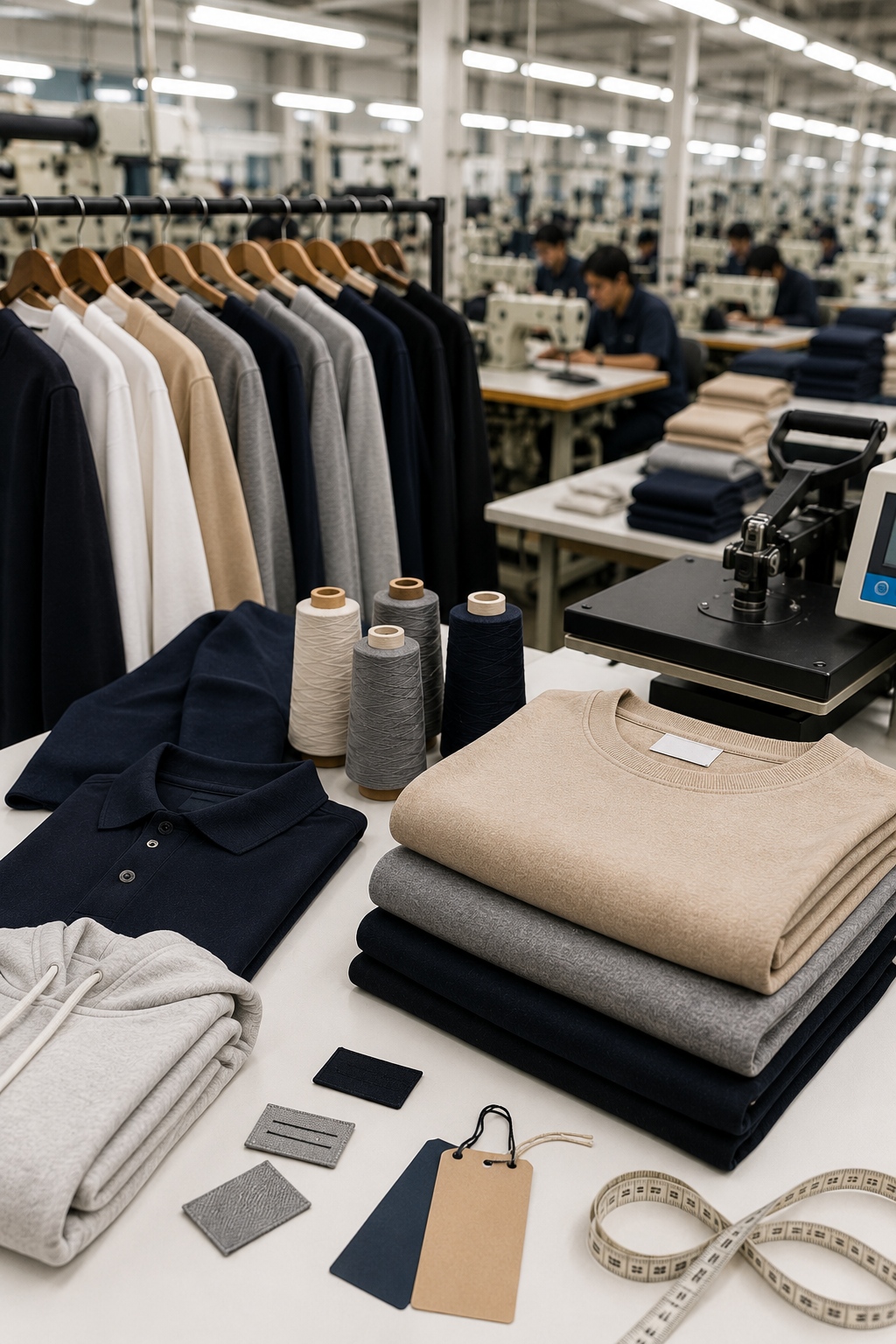 Comprehensive manufacturing capabilities for global apparel brands