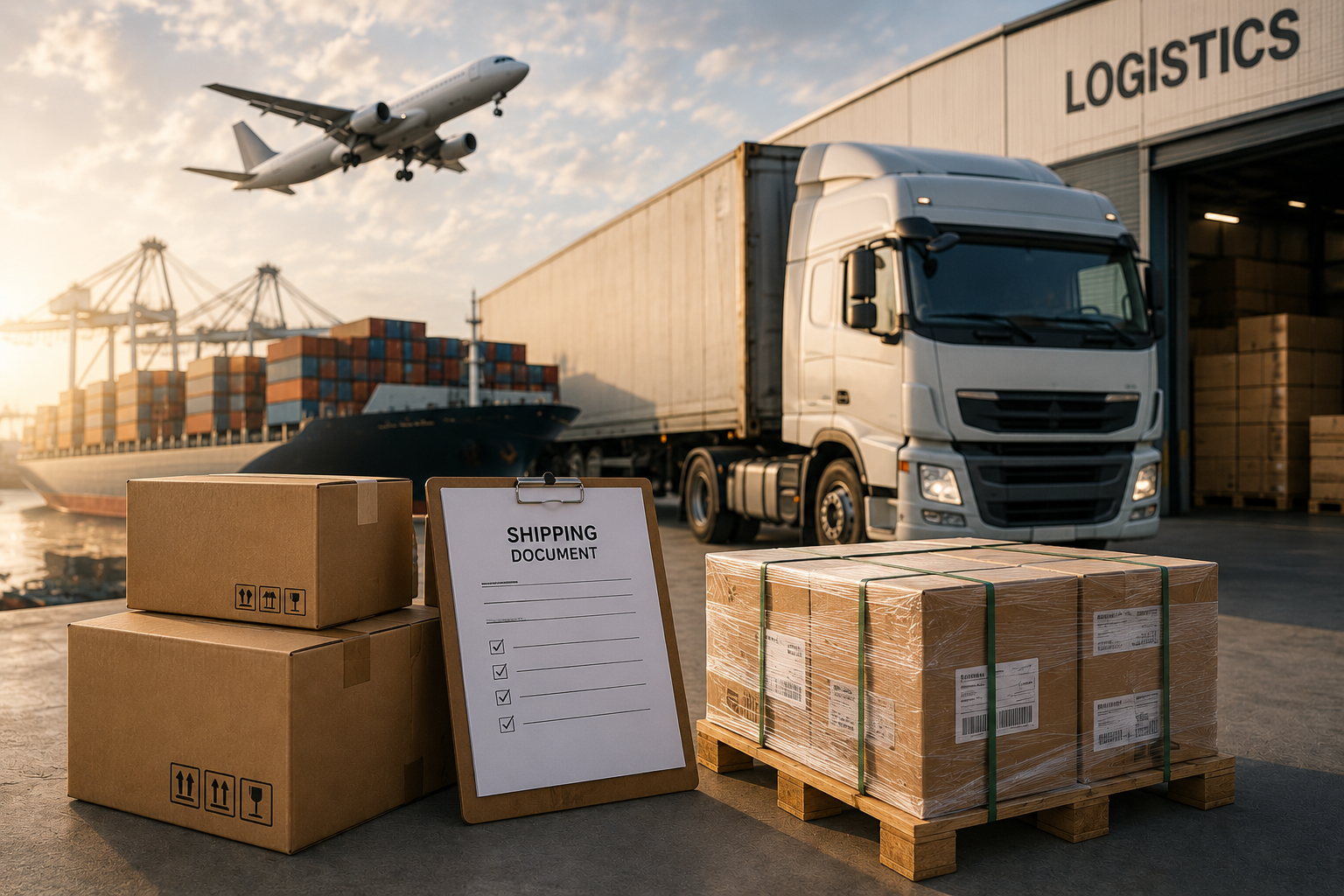 Worldwide shipping and logistics support for apparel orders