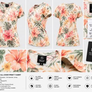WOMEN'S ALL-OVER PRINT T-SHIRT