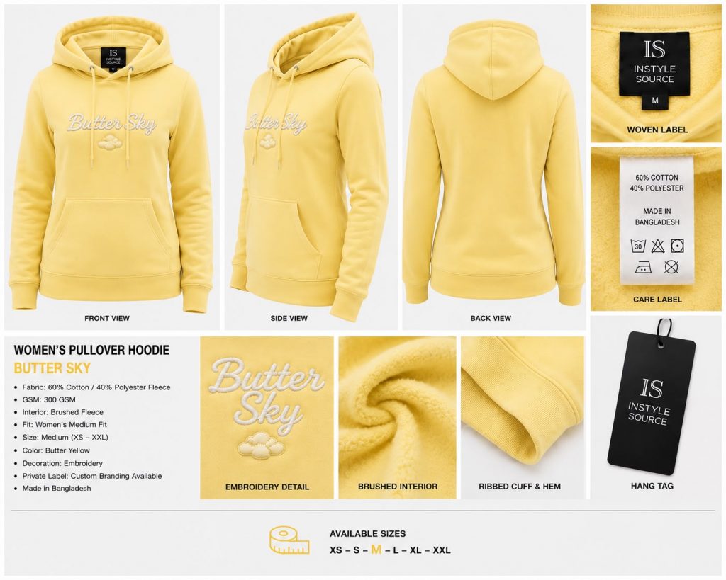 WOMEN’S PULLOVER HOODIE