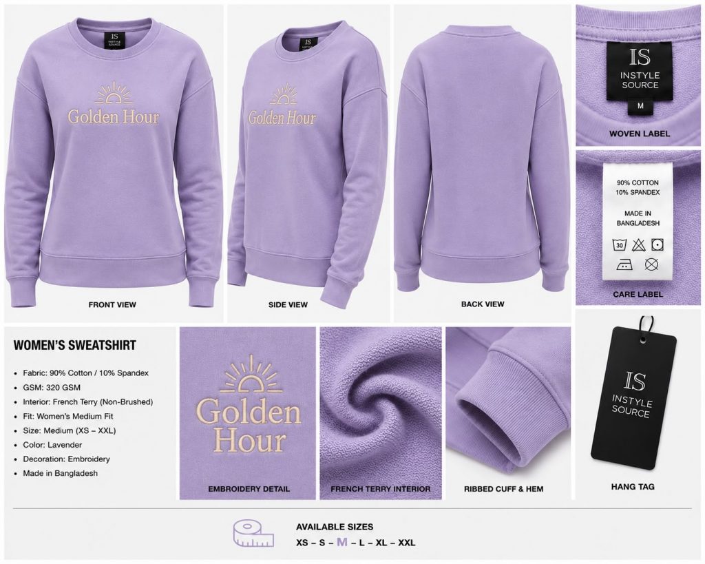 WOMEN’S SWEATSHIRT