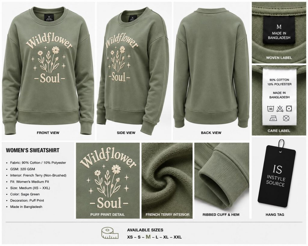 WOMEN’S SWEATSHIRT