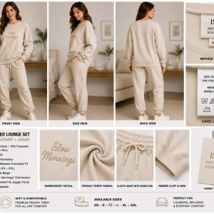 OVERSIZED LOUNGE SET